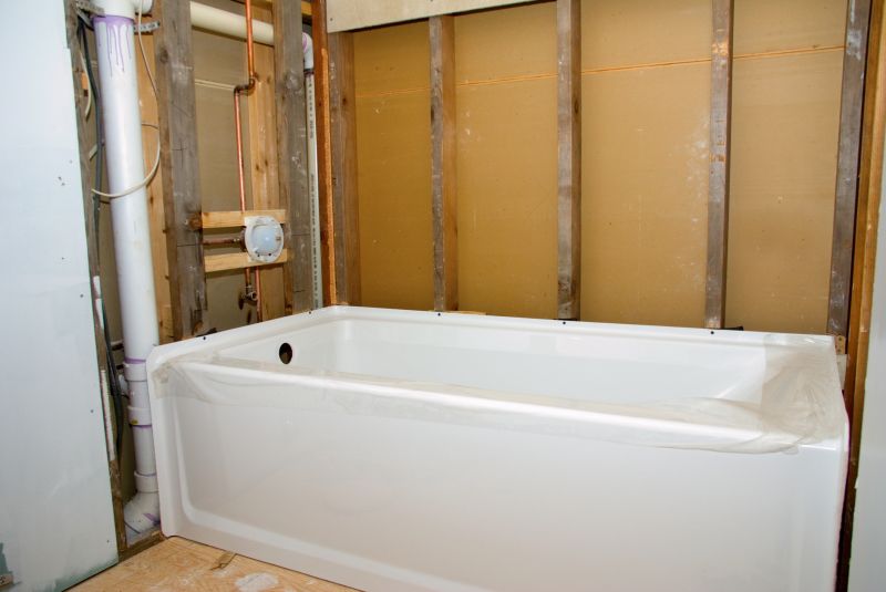 Finished Bathroom with New Tub